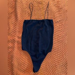 PacSun Basics Black Bodysuit